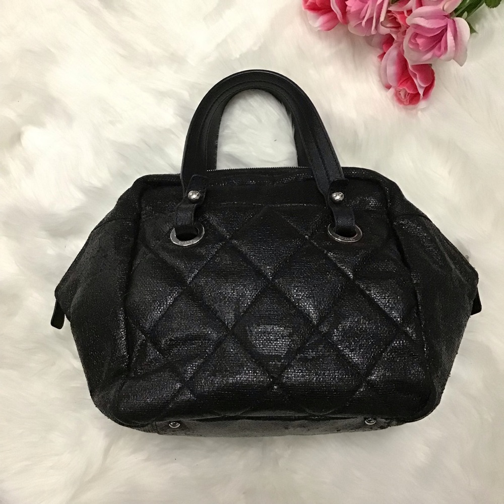 Chanel Bowler Bag Black - Authentic